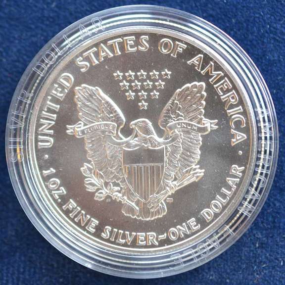1992 American Silver Eagle OGP