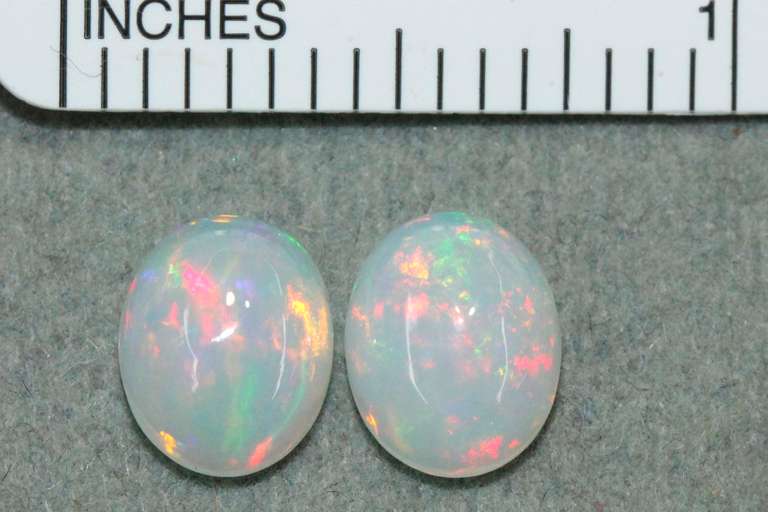 Beautiful Natural Opal Pair