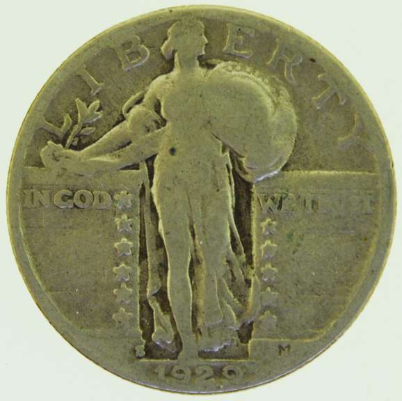 1929-S Standing Liberty Quarter Dollar