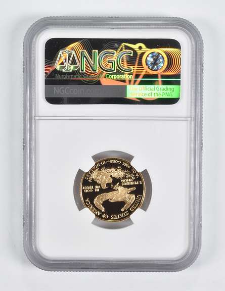 PF70 UCAM 1995 $10 American Gold Eagle 1/4 Oz. .999 Fine Gold NGC