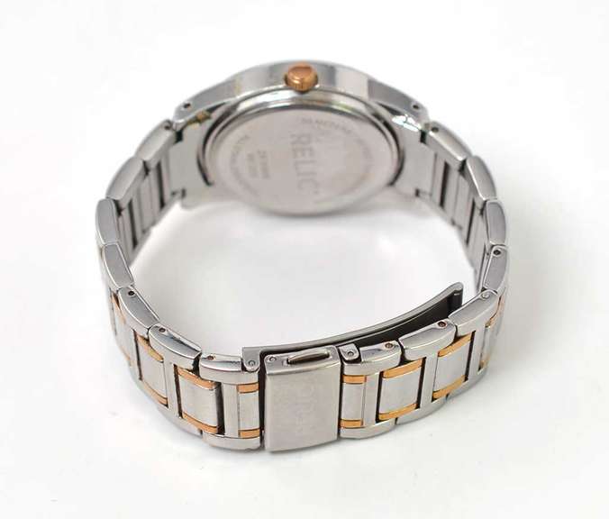 Relic Rose Gold Dial Watch, Pre-Owned