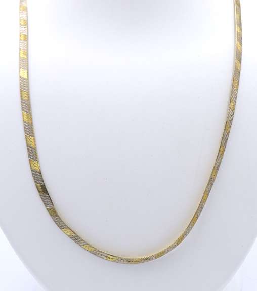 Vintage Italian Sterling Silver Necklace