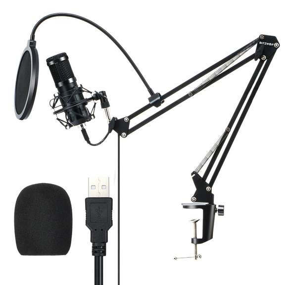 USB Microphone Audio Dynamic System Kit