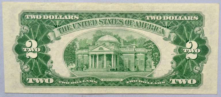Choice CU 1953 B Star $2 Red Seal US Note