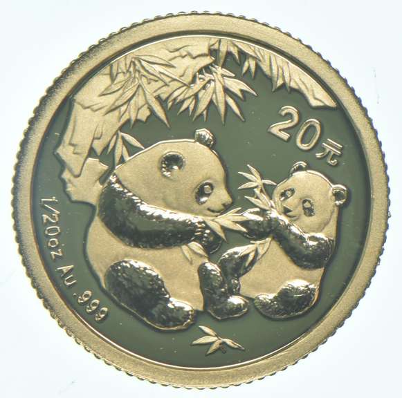 2006 China 20 Yuan - 1/20 Oz. .999 Fine Gold