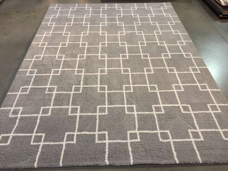 Super Soft Silky Feel Contemporary Rug 6X8