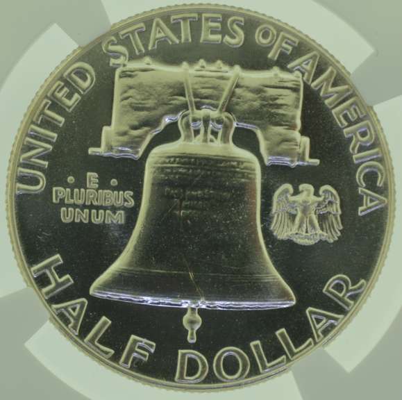 1957 Ben Franklin Silver Half Dollar NGC PF67