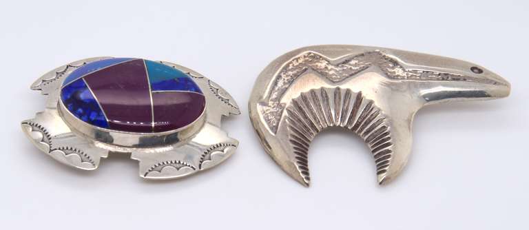Vintage Sterling Silver Lot of 2 Pins