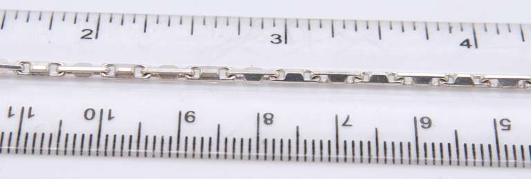 Italian Sterling Silver Fancy Link Bracelet