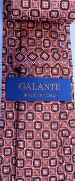Fine Quality Italian Hand Made Silk Tie By Galante
