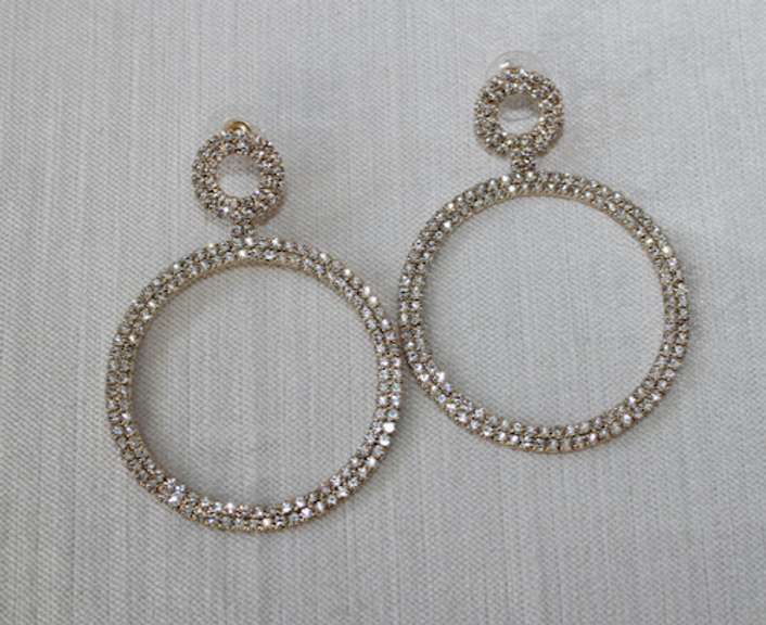 A Very Sexy  Fashion  Design Hoop Earrings