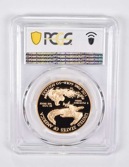 PR70 DCAM 1994-W $50 American Gold Eagle 1 Oz. .999 Fine Gold PCGS