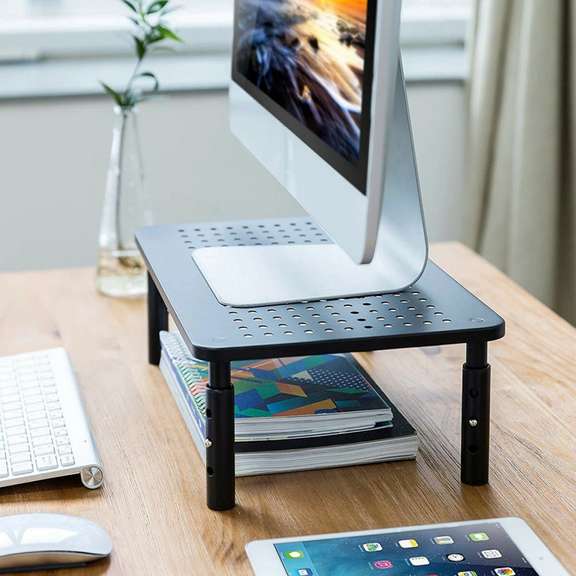3 Levels Height Adjustable Monitor Stand Riser