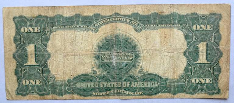 $1 Series Of 1899 Black Eagle Silver Certificate.