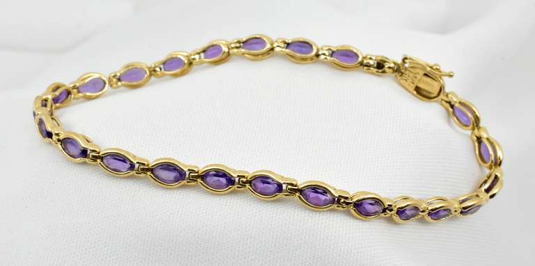 Practical Amethyst Bracelet