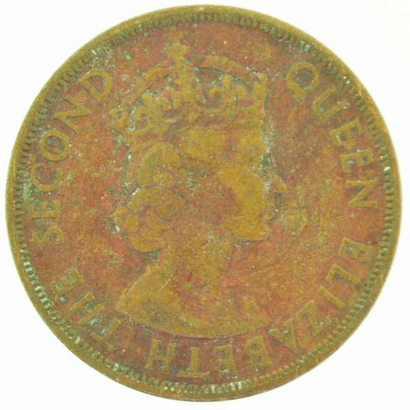 1955 2 Cents British Caribean Territories