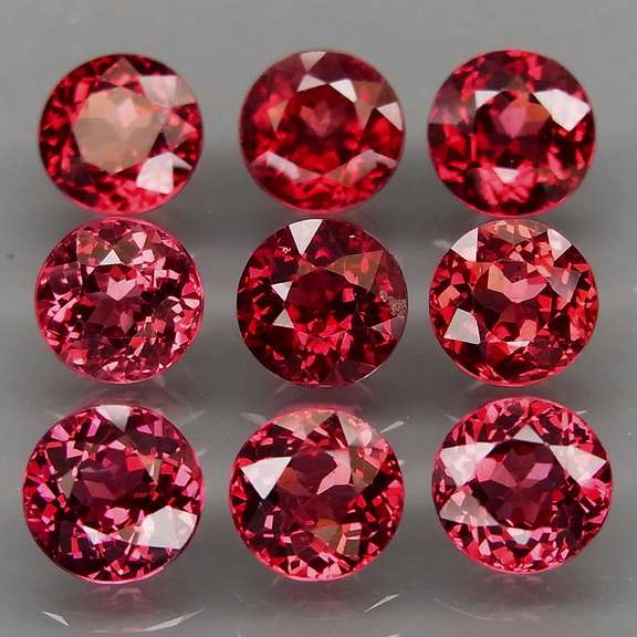 Premium solitaire cut 10.18ct VS Rhodolite Garnet set