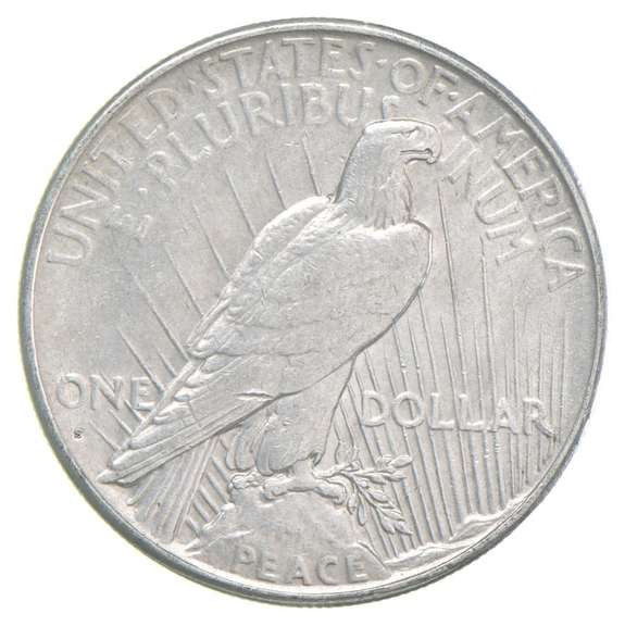 1927-S Peace Silver Dollar