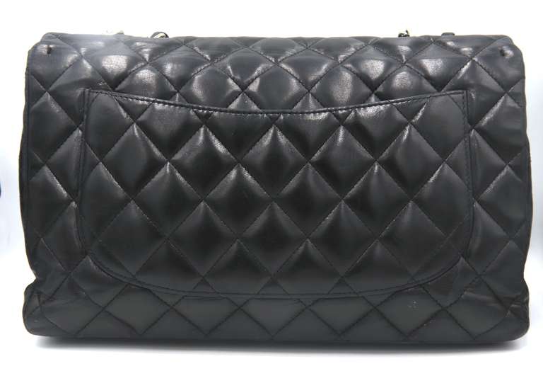 Preowned Chanel Single Flap Jumbo Bag