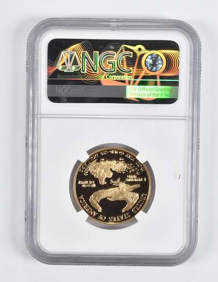PF70 UCAM 1994-W $25 American Gold Eagle 1/2 Oz. .999 Fine Gold NGC