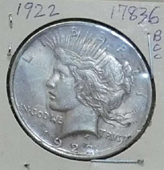 1922 Peace Dollar circ