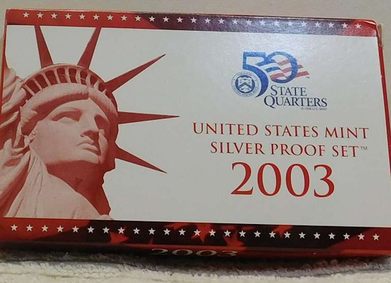 2003 Silver PROOF Set w/Sil Qtrs