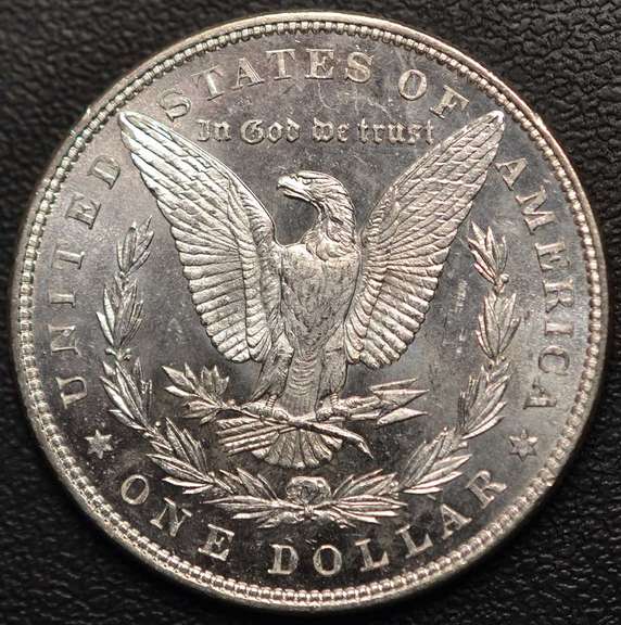 1887 Morgan Silver Dollar, BU.