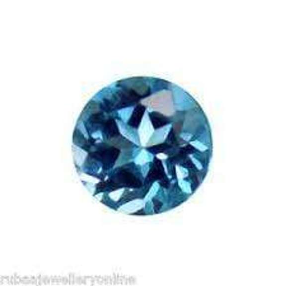 3MM ROUND LONDON BLUE LOOSE GEMSTONE