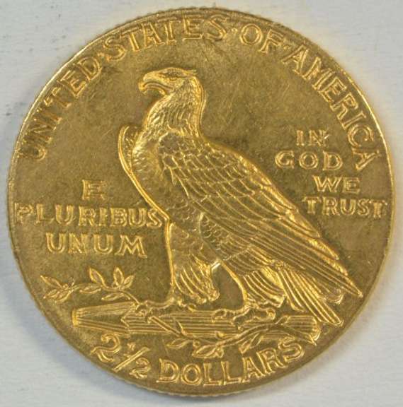 Satiny fresh Choice BU 1911 US $2.50 Indian Gold Piece