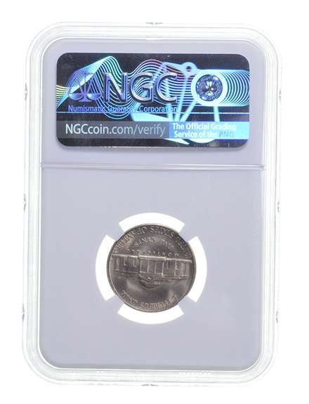 MS67 1950-D Jefferson Nickel - Graded NGC