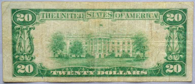 $20 1928 Series Gold Certificate