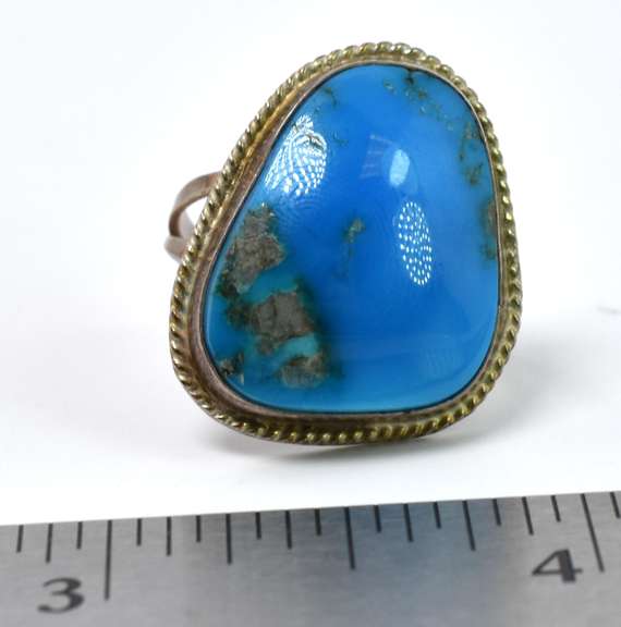Handmade Sterling Silver Turquoise Ring