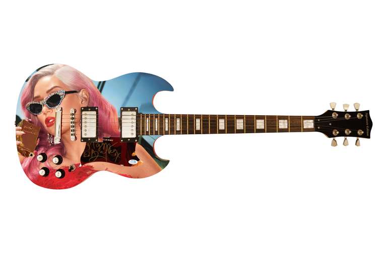 Iggy Azalea Autographed Signed Custom Graphics Photo Guitar