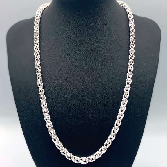 Hand-Made Wheat Chain Necklace