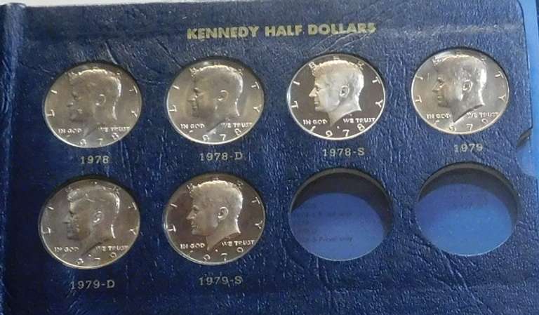 1964-79 Kennedy Hf Dol Set, DeLuxe Album
