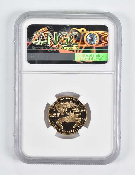 PF70 UCAM 1991-P $10 American Gold Eagle 1/4 Oz. .999 Fine Gold NGC