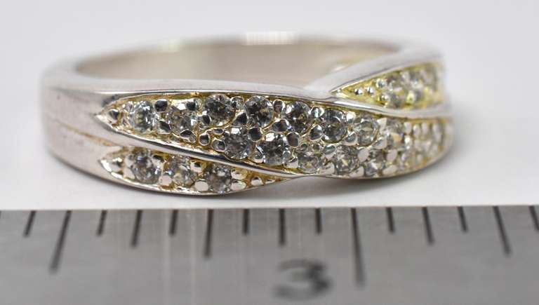 Sterling Silver CZ Ring