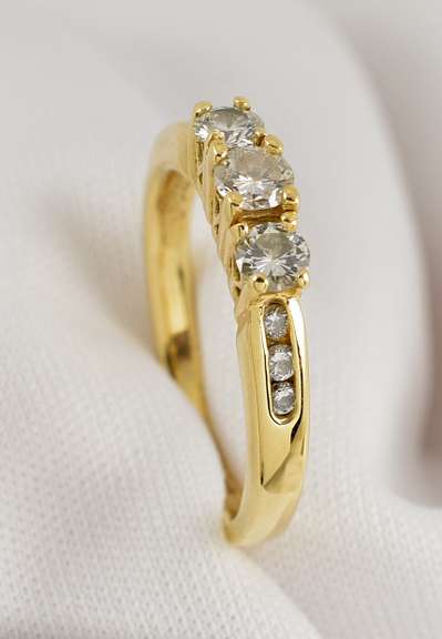 Past-Present-Future Diamond Band