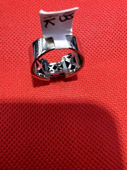 MENS 14K WHITE GOLD RING WITH 1.50 CARAT IN DIAMOND