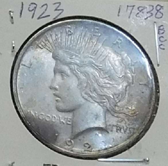 1923 Peace Dollar circ