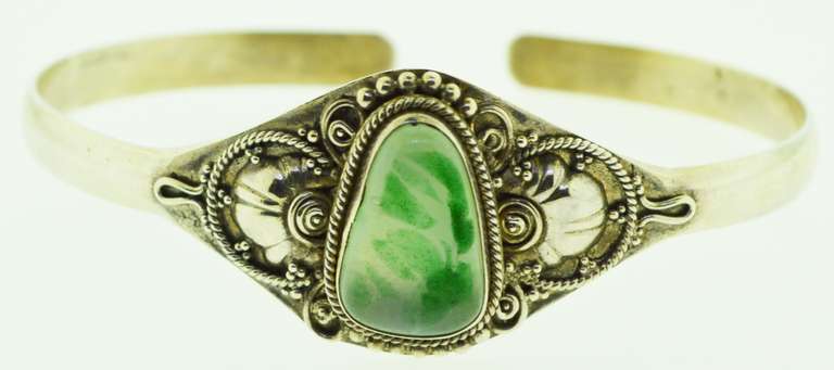 Vintage Navajo Sterling Silver Cuff