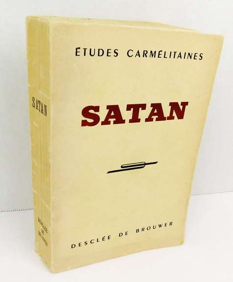 Rare 1948 French Satan Book