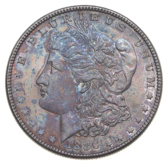 1886 Morgan Silver Dollar