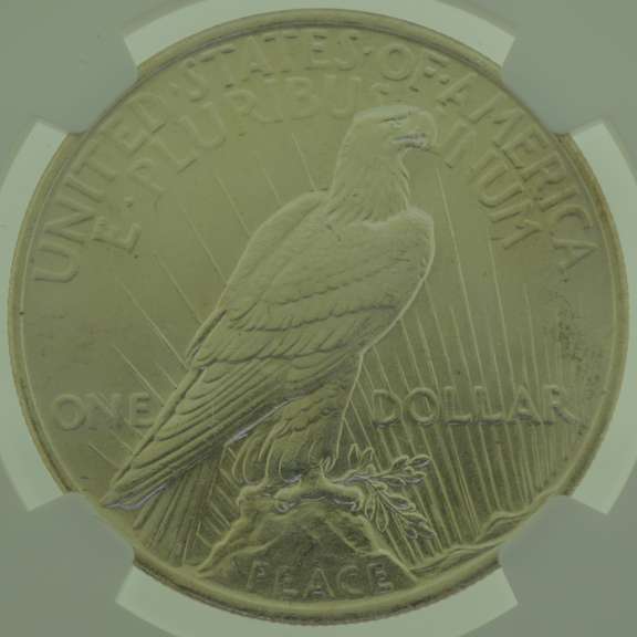 1923 Peace Silver Dollar $1 NGC MS64