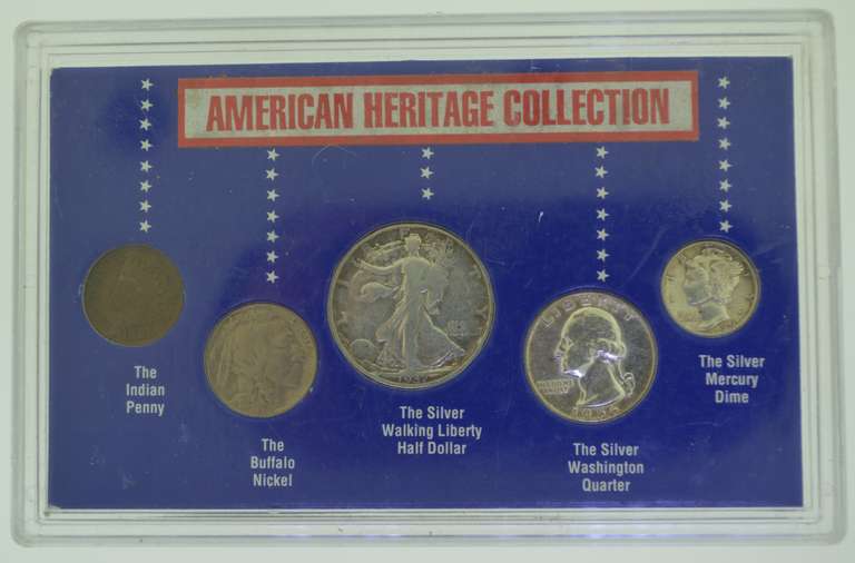 American Heritage Collection 1900's Coin Collection