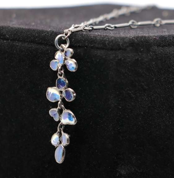 Wisteria Pendant Necklace from Tiffany Studios