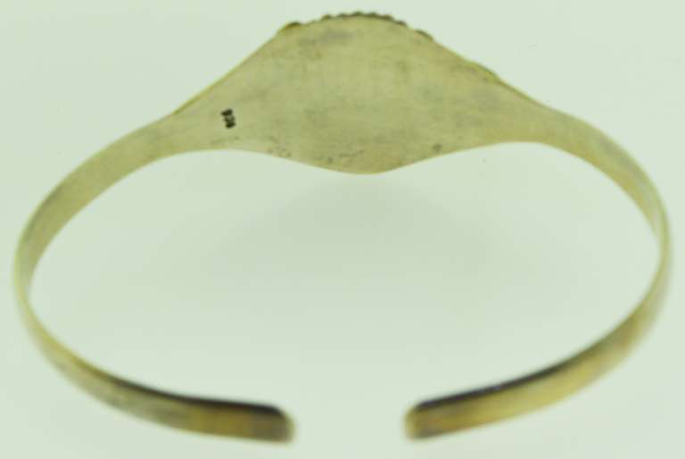 Vintage Navajo Sterling Silver Cuff