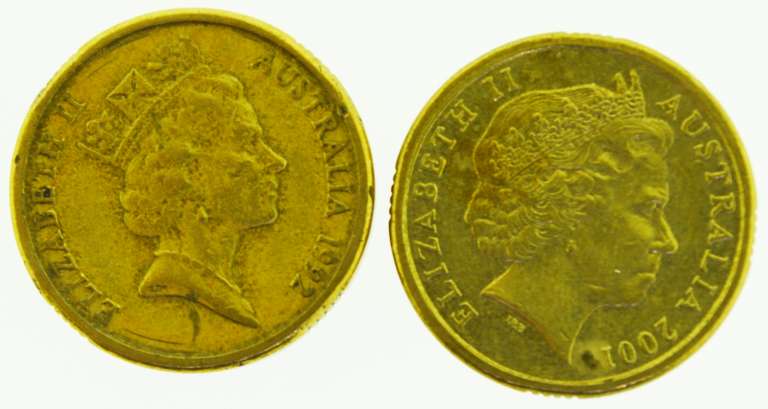 $2 Dollars Australia Coin lot of Two