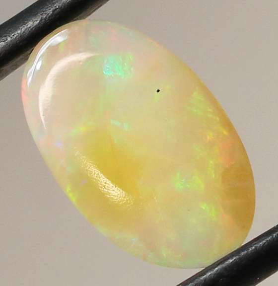 2.55ct untreated semi-black Welo Opal