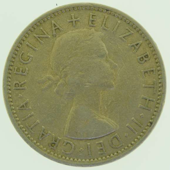 1963 Great Britain Queen Elizabeth II Two Shillings